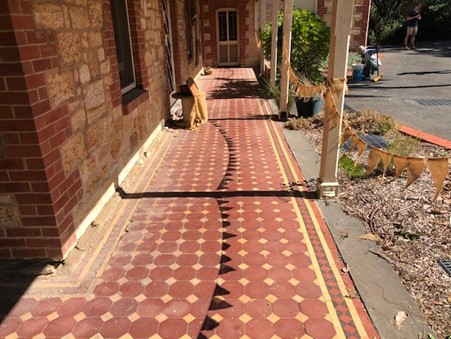 Wittunga Heritage before tiling